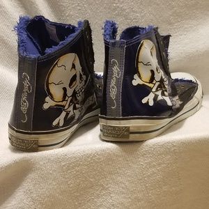 Men's Ed Hardy slip on high tops